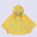 Crianças usadas PU Pokka Dots Kids Cloak Raincoat